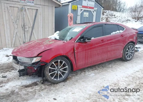 2018 Acura Tlx z USA, uszkodzony, nr VIN 19UUB2F34JA011007